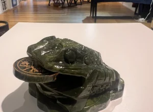 Green Jade Money Frog ( 565g )